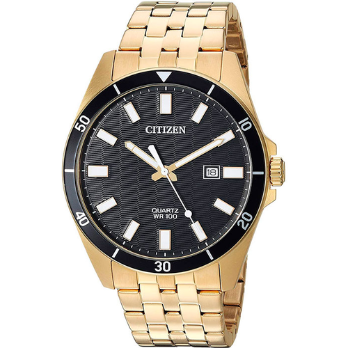 Наручные часы CITIZEN Basic, золотой, черный