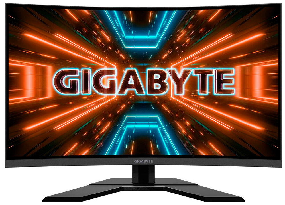 ЖК монитор Gigabyte 31.5', G32QC A, VA, 2K Curved (9DGG32QCA-00-3ABEK) черный