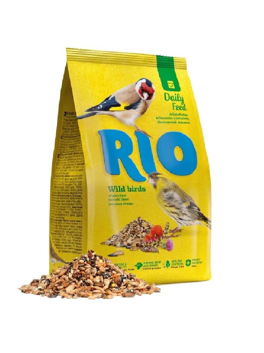 RIO Корм для лесных птиц основной 500г