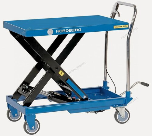 Изображение товара N3T501 Стол подъемный гидравлический 500 кг NORDBERG N3T501