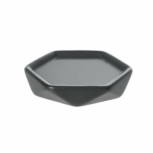 Мыльница Black керам. 10,5х11,4см Fresh Code