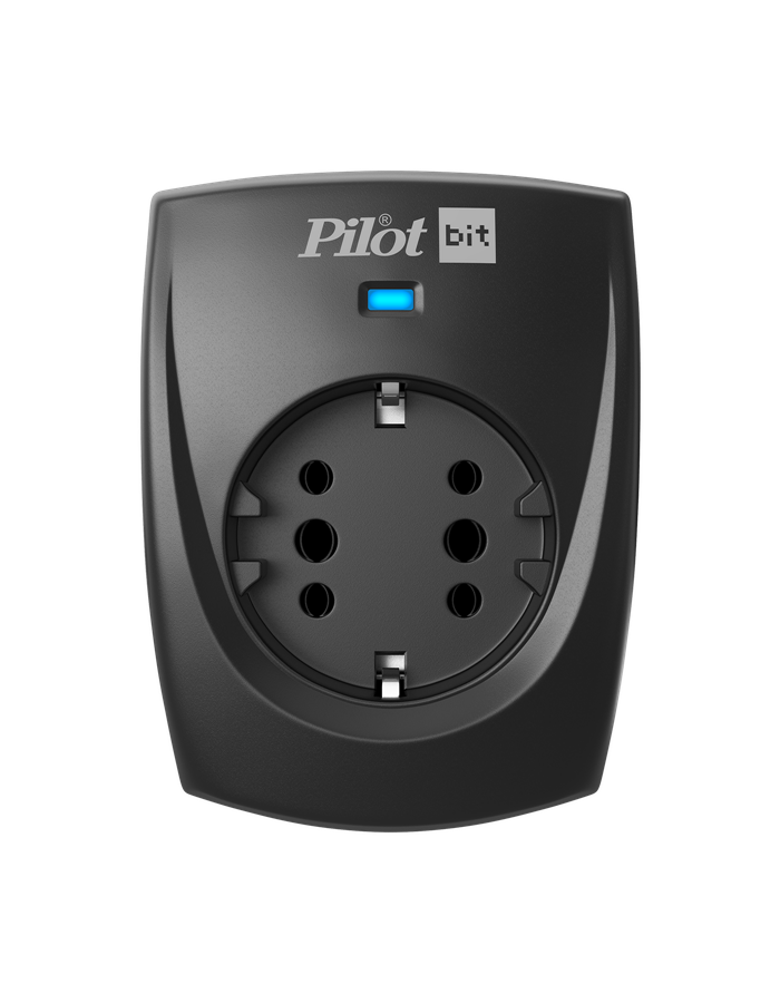 Pilot Bit Сетевой фильтр ZIS PILOT BIT 1 розетка 16А/35кВт черный
