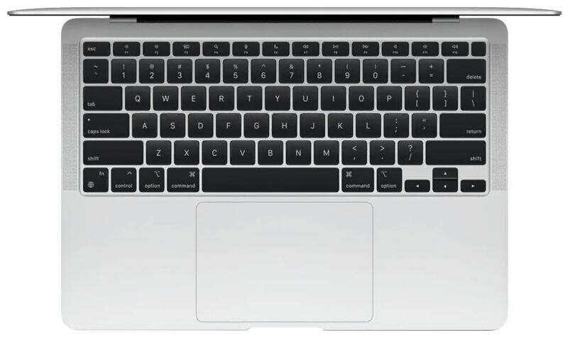 Картинки Ноутбук Apple MacBook Air 13 Late 2020 (M1 8C CPU/7C GPU, 8 Gb, 256 Gb SSD), Silver (MGN93)