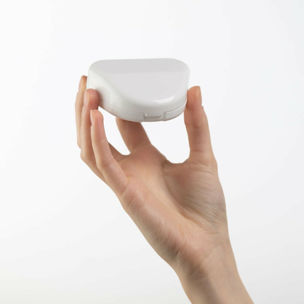 Контейнеры Для Зубных Протезов Контейнер Ревилайн Denture Box 01 для зубных конструкций, белый