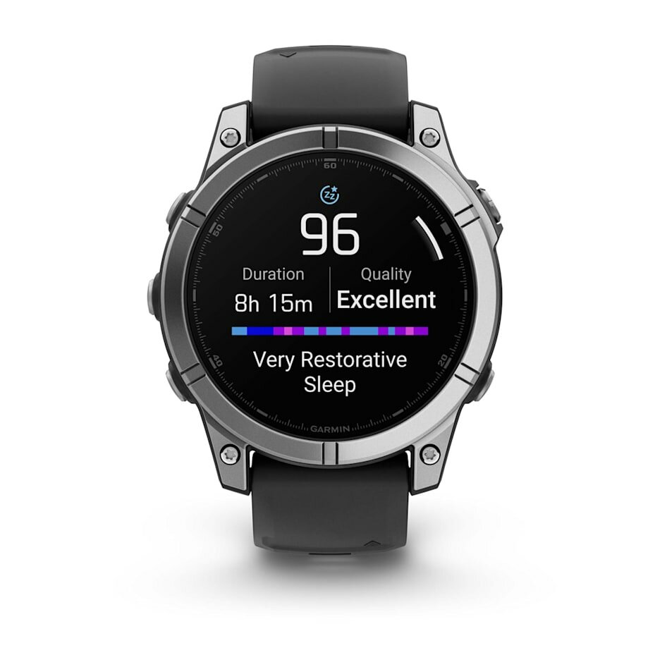Обзор: Умные часы Garmin Fenix E 47 mm, AMOLED, серебристый стальной безель, черный силиконовый ремешок 010-03025-00 UK