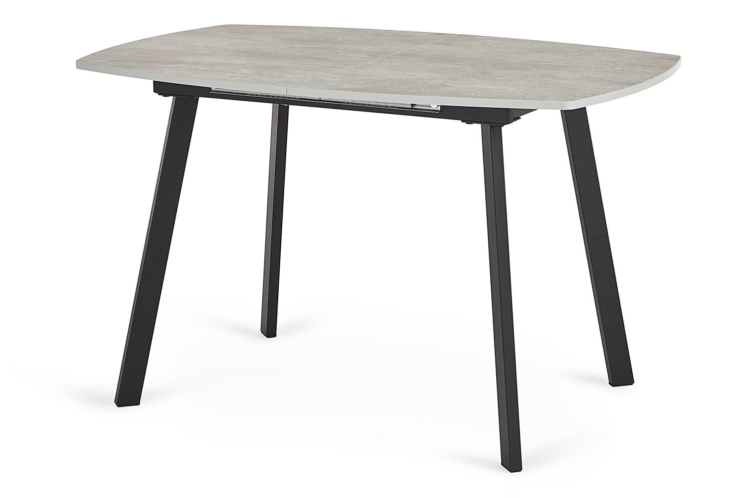 Стол раздвижной Hoff Verano 120(150)х75х80 см цвет бетон метрополитан черный