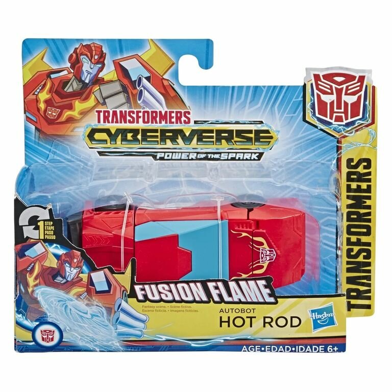 Игровой набор Hasbro Transformers Cyberverse HOT ROD Трансформер E3644EU4