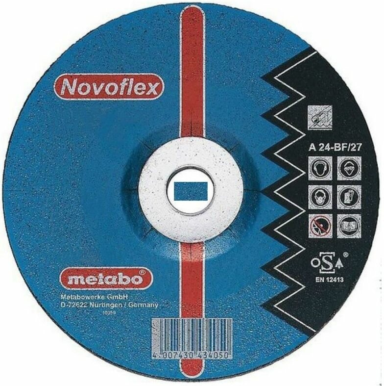 Круг обдирочный по стали METABO SP-Novoflex (150x6x22.2) 617137000