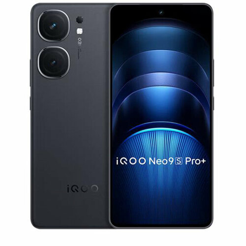 Смартфон Vivo iQOO Neo9S Pro OriginOS 4 есть русский интерфейс 12 ГБ 512 ГБ черный CN 3545900₽