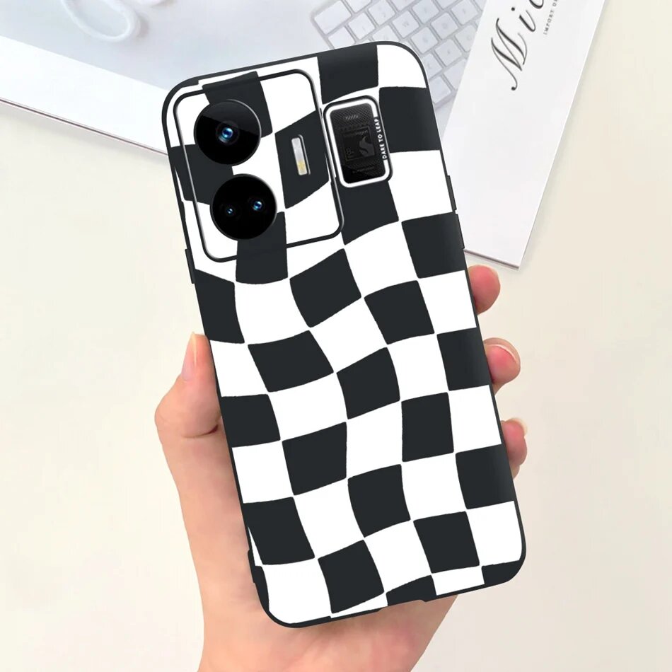 Милый желейный чехол для Realme GT Neo 5 GT3 RMX3706 RMX3709 мягкий силиконовый чехол из ТПУ ярких цветов для Realme GT3 GT Neo5 5G 240 Вт 32 Realme GT Neo 5