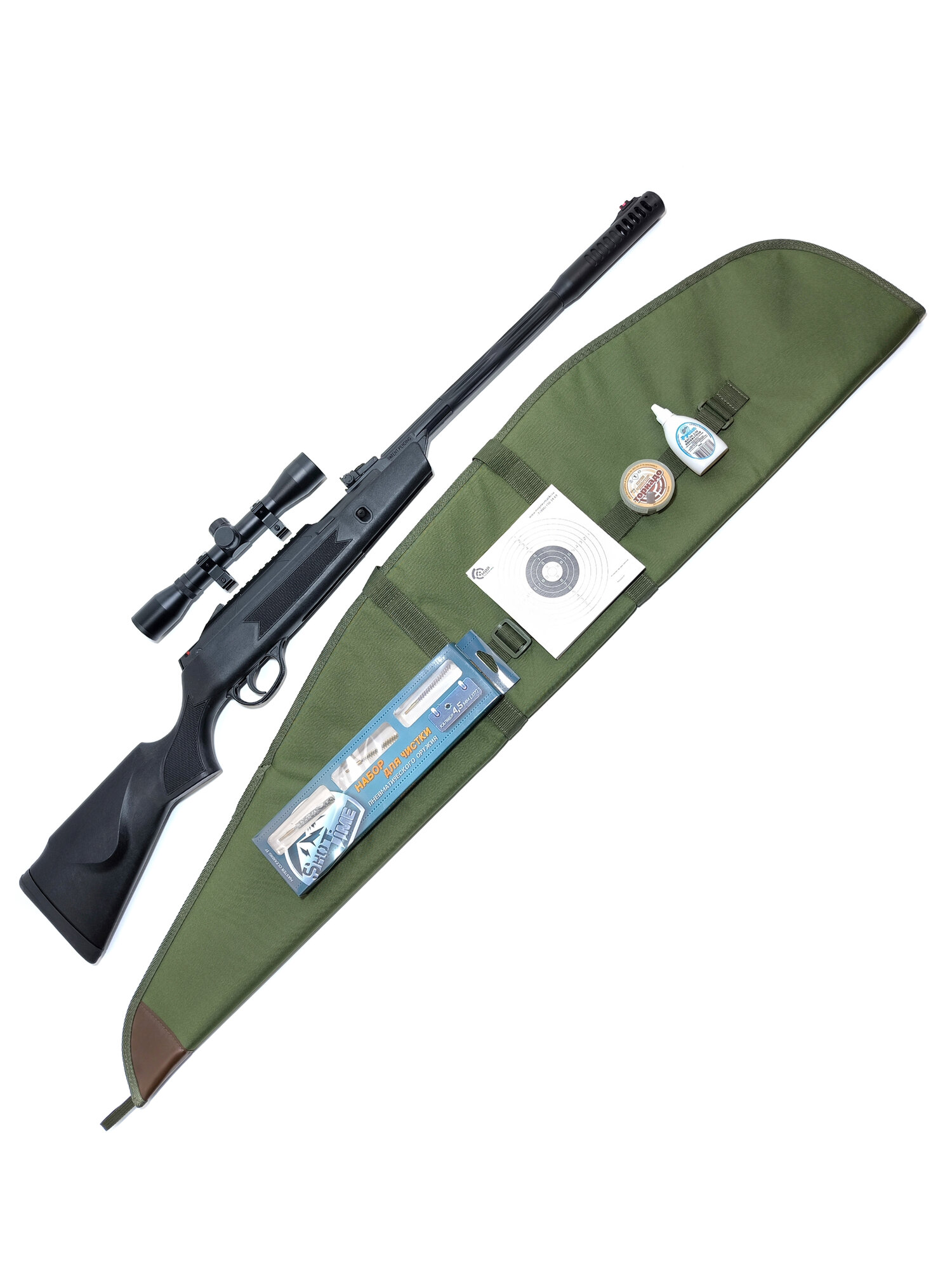Пневматическая винтовка Hatsan Striker Edge комплект максимальный
