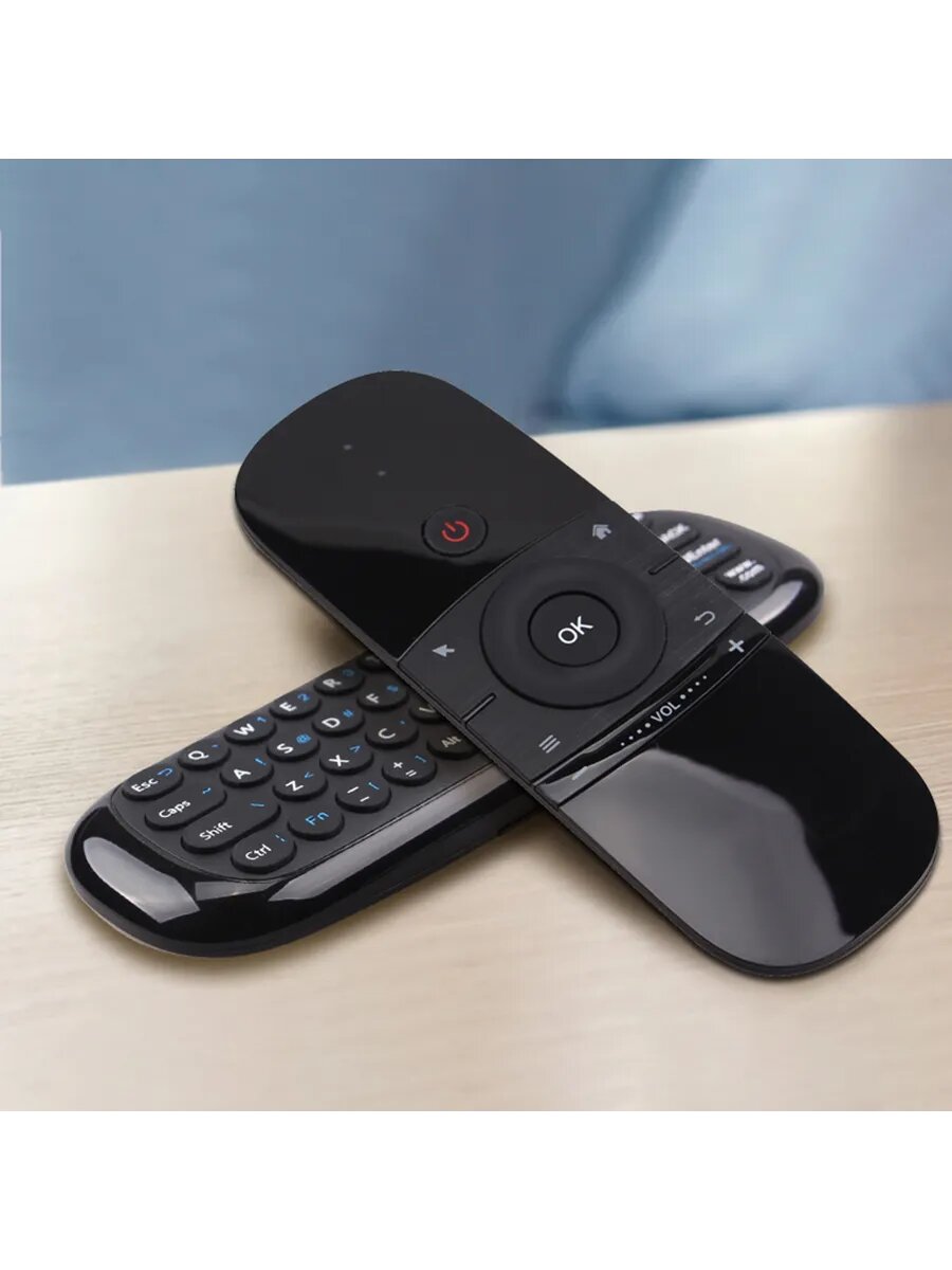 Air Mouse W1 — Беспроводная клавиатура и пульт 2.4GHz с гиромышью и ИК управлением