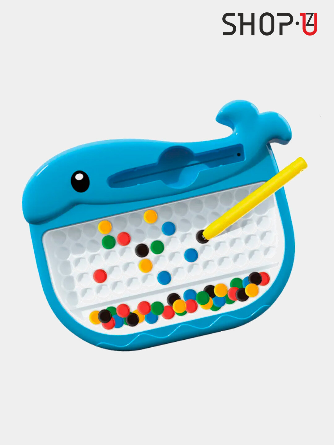 Магнитный планшет головоломка для рисования, набор для сборки графиков на столе для упражнений по различению цветов