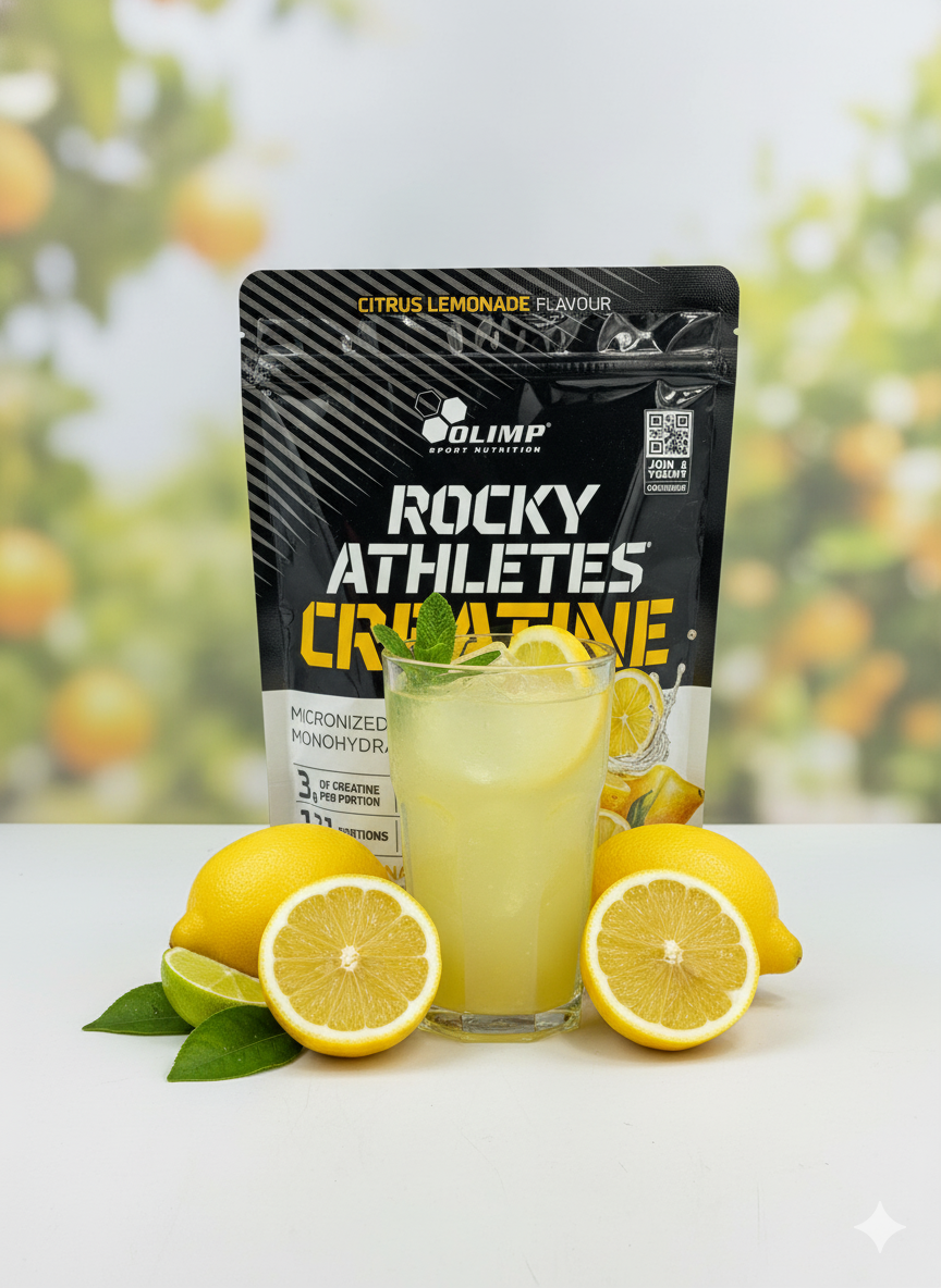 Olimp Creatine, 500 гр, вкус Цитрус лимон креатин моногидрат для роста