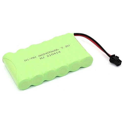 Аккумулятор Vbparts Ni-Mh 7.2V 2400mAh AA Flatpack разъем SM 082381