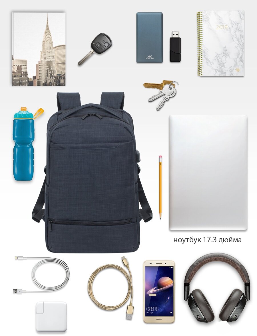 Рюкзак для ноутбука RIVACASE - фото №5