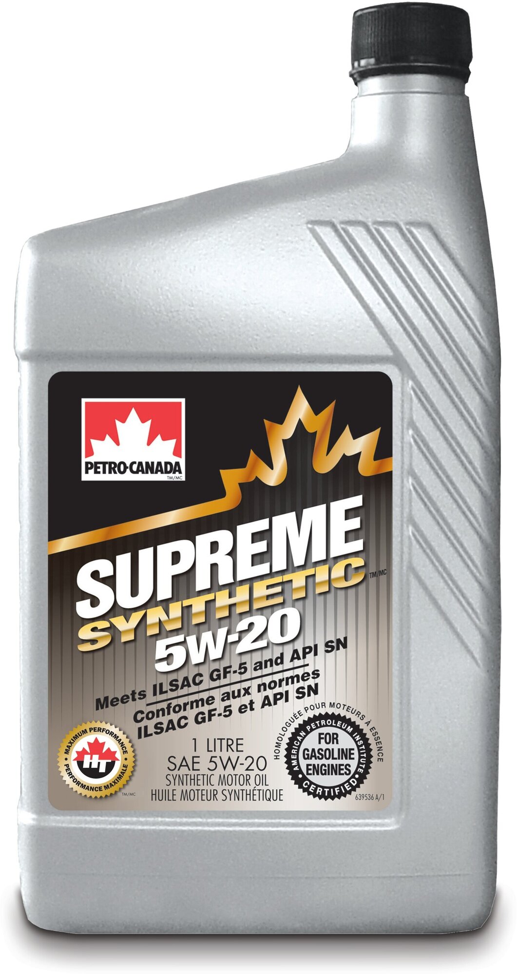 Синтетическое моторное масло Petro-Canada Supreme Synthetic 5W-20