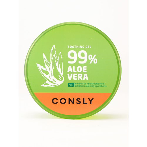 Гель для лица и тела успокаивающий с экстрактом алоэ, Consly Aloe Vera Soothing Gel