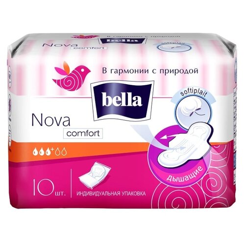 фото Bella прокладки Nova comfort 10 шт.