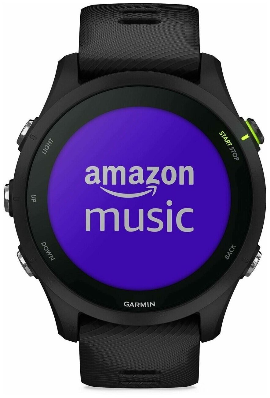 Умные часы Garmin Forerunner 255 Music, черный 010-02641-30