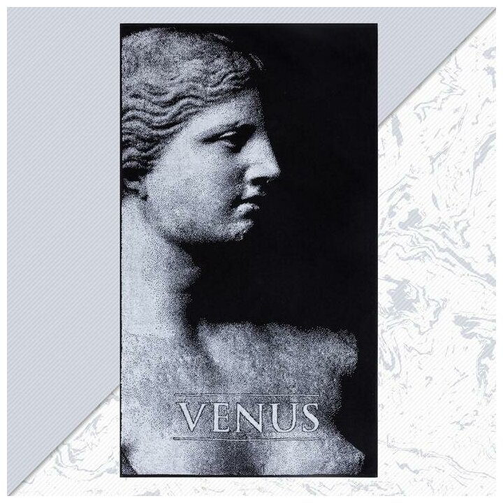 Полотенце махровое Этель "Венера", 70х130 см, 100% хлопок, 420 гр/м2