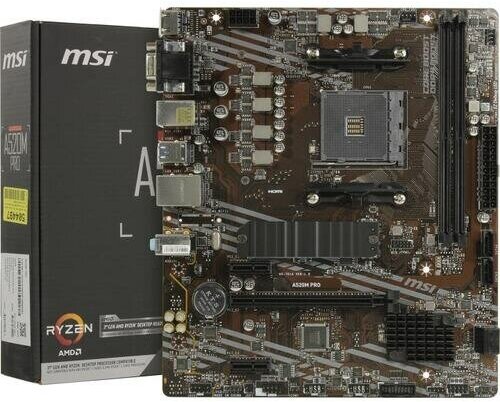 Материнская плата MSI A520M PRO