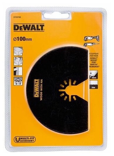 Насадка DeWALT DT 20708 (диск пильный сегментный)
