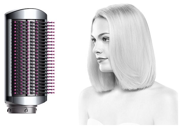 Стайлер Dyson Airwrap complete long HS01, Nickel/Fuchsia - фотография № 17