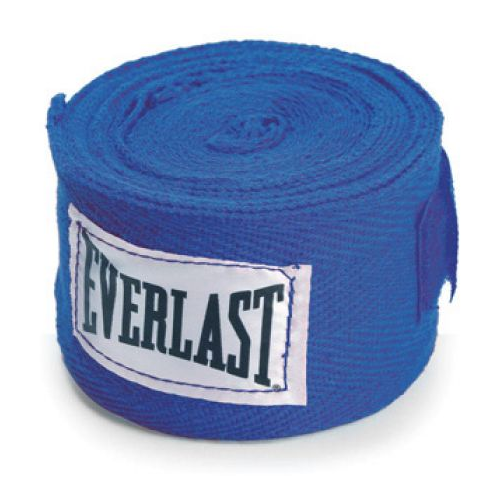 Бинты боксерские Everlast 23 Blue 3 м. (One Size) бинты боксерские everlast spark 3 м black geo one size