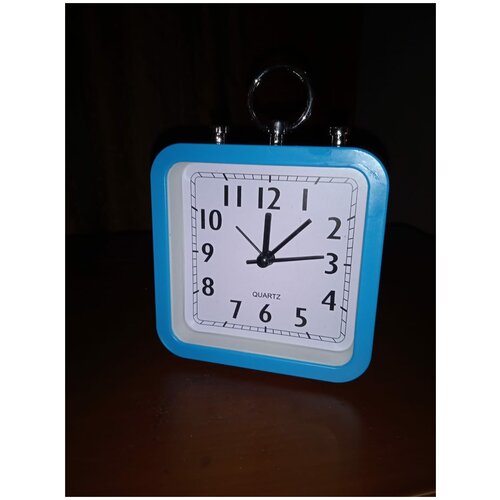 Будильник кварцевый CLOCK fashion L512 красный
