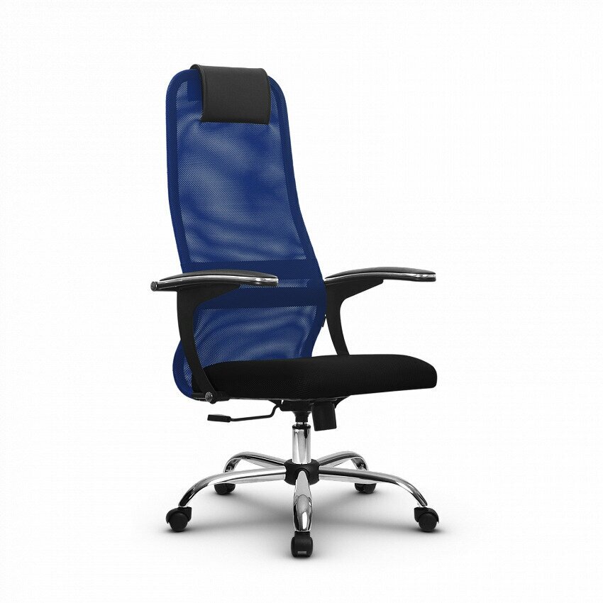 Компьютерное офисное кресло Metta SU-BM-8 CH Синее/Черное