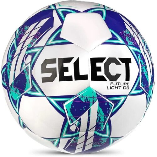 Футбольный мяч SELECT FUTURE LIGHT DB V23, бел/зел/син, 4 футбольный мяч select match db v23 бел зел жел 5