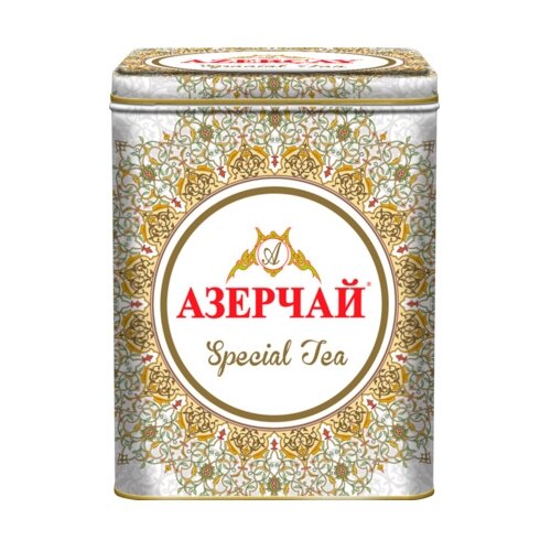 Чай зеленый Азерчай Special tea подарочный набор, чабрец, 200 г