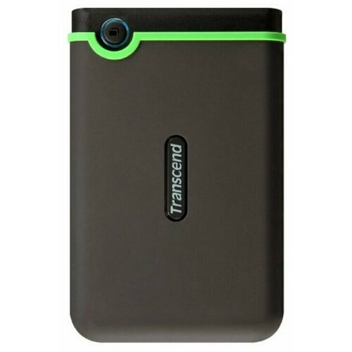 Портативный HDD Transcend StoreJet 25M3 Iron 2Tb 2.5, USB 3.1, TS2TSJ25M3S 1 шт.