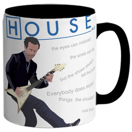 фото Кружка house , с гитарой drabs