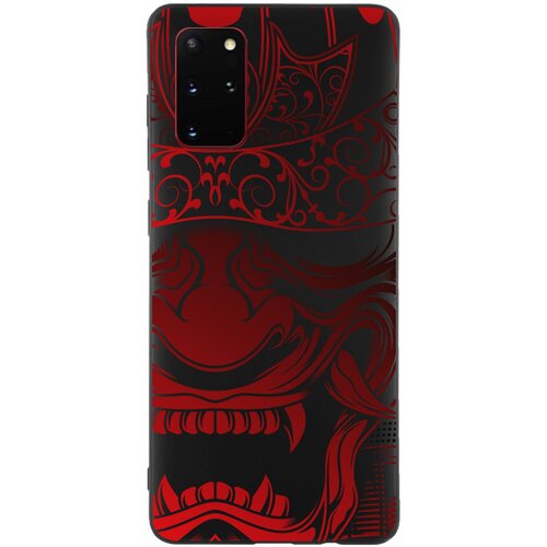 Силиконовый чехол Mcover для Samsung Galaxy S20+ с рисунком Красный железный воин силиконовый чехол mcover для samsung galaxy a72 с рисунком железный воин