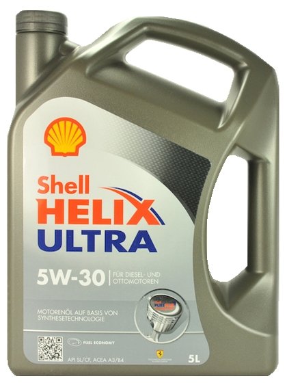 Shell Масло Моторное Helix Ultra 5w-30 Api Sl/Cf Acea A3/B3 A3/B4 Bmw Ll-01 Mb Approval 229.5 226.5