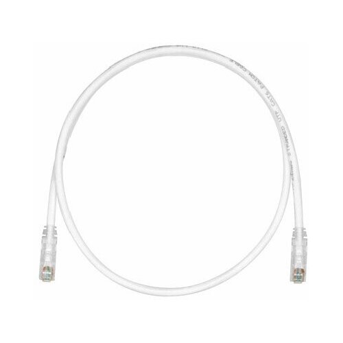 Патч-корд Panduit UTPSPL3MY UTP вилка RJ-45-вилка RJ-45 кат.6 3м белый LSZH