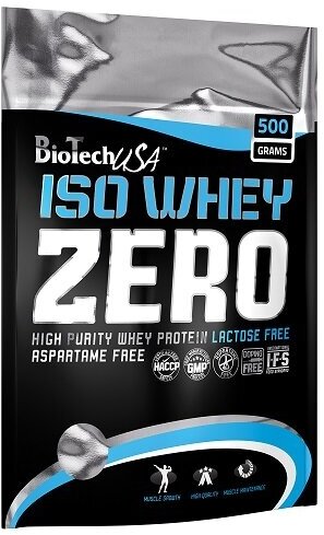 BioTech Iso Whey Zero lactose free 500g (Фундук)