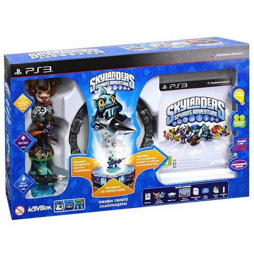 фото Skylanders. стартовый набор: игровой портал, игра, фигурки: spyro, trigger happy, gill grunt (ps3) nd play