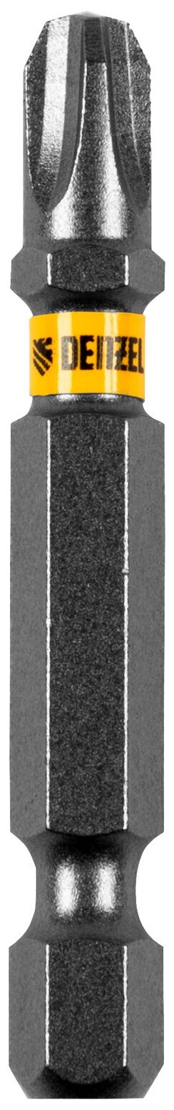 Набор бит Denzel PH3х50 сталь S2, шестигранный профиль, 10 шт 11650 - фотография № 4