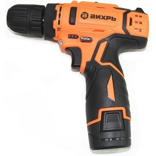 Аккумуляторная дрель-шуруповерт вихрь ДА-12Л-2К 572300₽