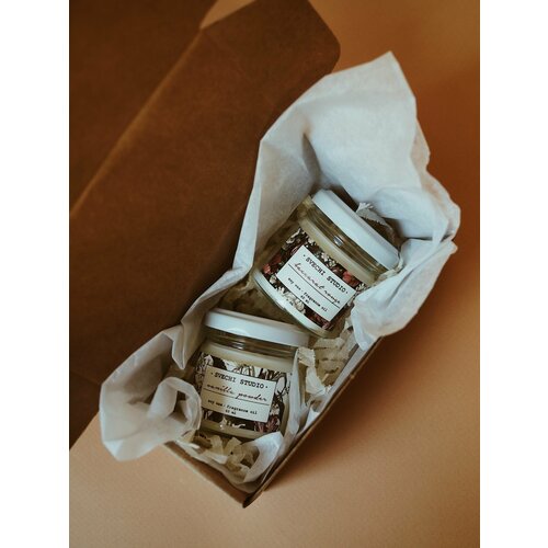 Подарочный набор, 2 ароматные свечи 40мл