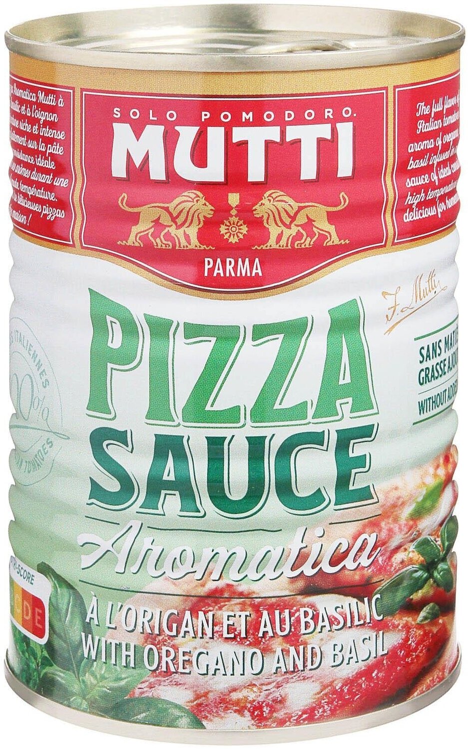 Пюре томатное Mutti Pizza sauce Aromatizzata 400г - фото №7