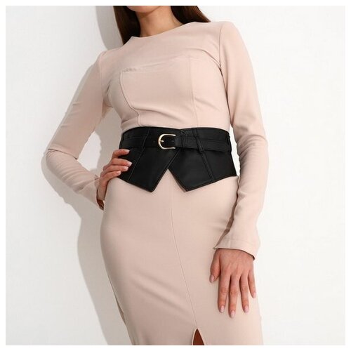 фото Ремень сима-ленд, размер 88, черный сима-лэнд