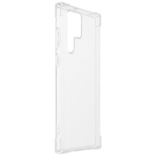 Чехол iBox для Samsung Galaxy S22 Ultra Crystal с усиленными углами Silicone Transparent УТ000030743 чехол ibox для xiaomi redmi 13c crystal с усиленными углами silicone transparent ут000037625