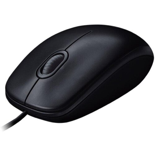 Мышь компьютерная Logitech M100 Dark/Grey 910-005006 проводная, 1 шт. мышь logitech m100 оптическая проводная usb черный [910 006652]