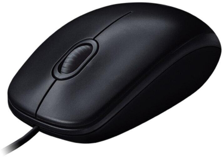 Мышь компьютерная Logitech M100 Dark/Grey 910-005006 проводная 1 шт.