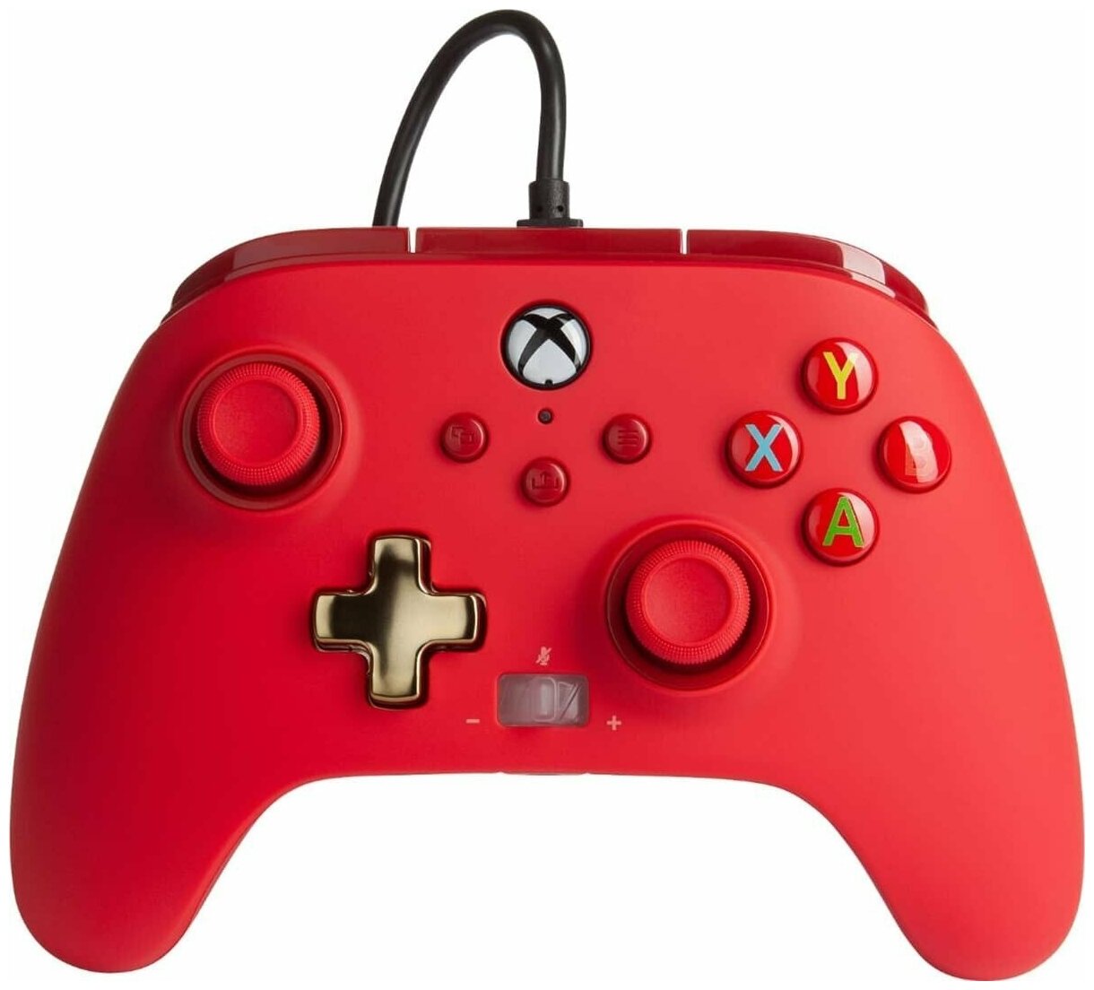 Геймпад проводной PowerA "Red" (Красный) Enhanced Wired Controller for Xbox Series X/S (1518810-01) (Xbox One/Series X/S/PC)