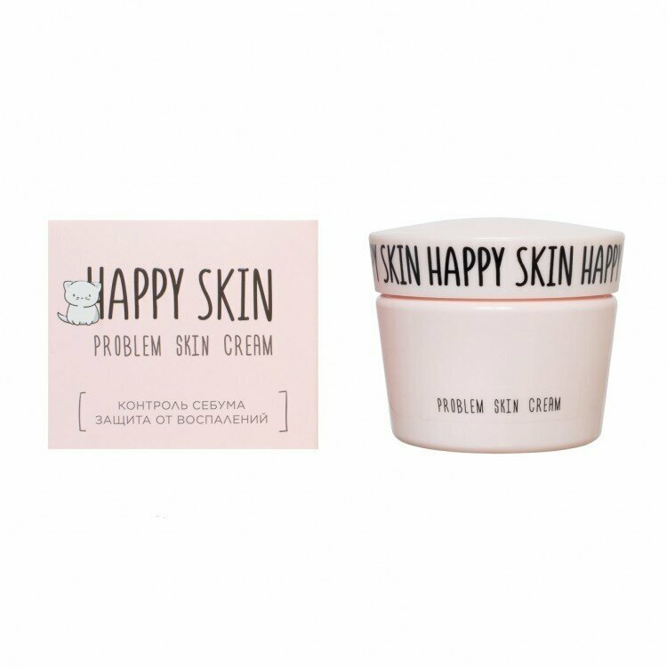 Happy Skin Крем для проблемной кожи Problem skin cream, 50 мл - фотография № 6
